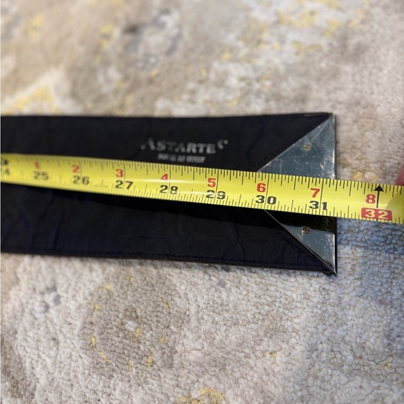 Astarte Made in Italy Wide Leather and Suede Belt main image 15